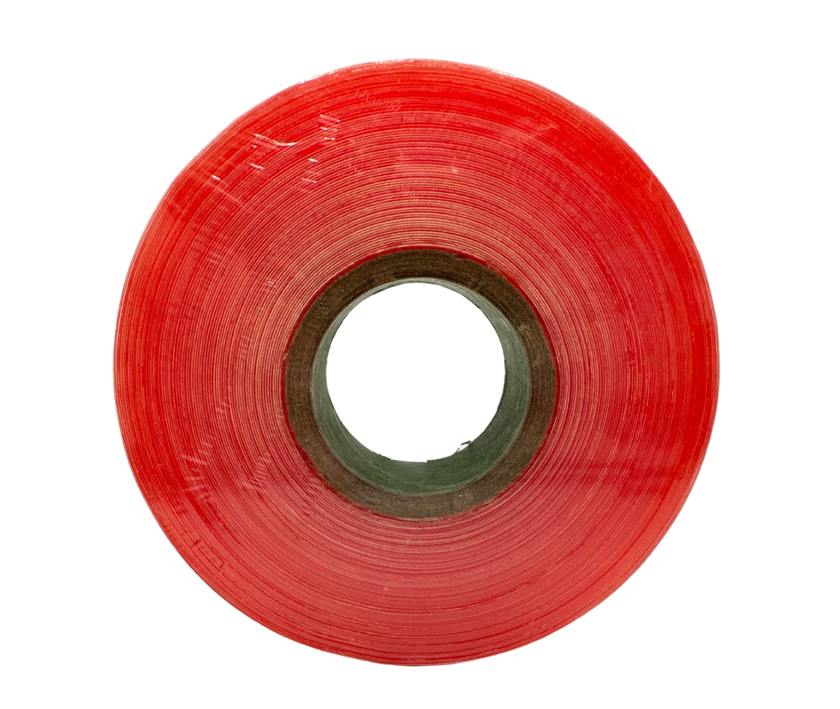HCM - 1" x 12yd. Red Liner Clear Rolls