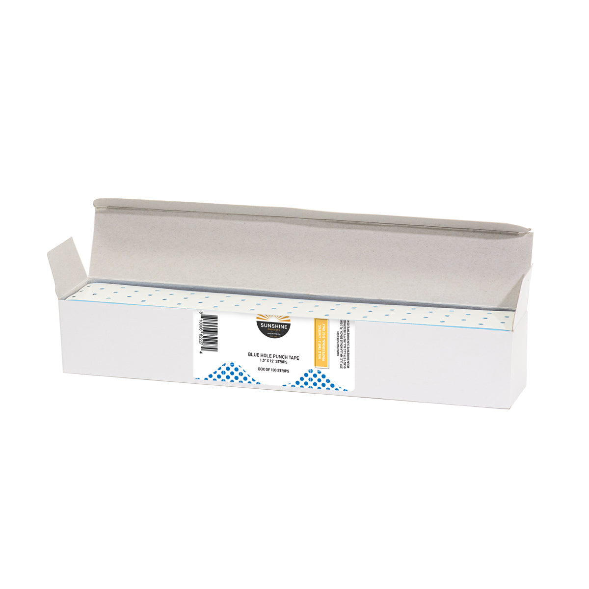 Blue Hole Punch Strips