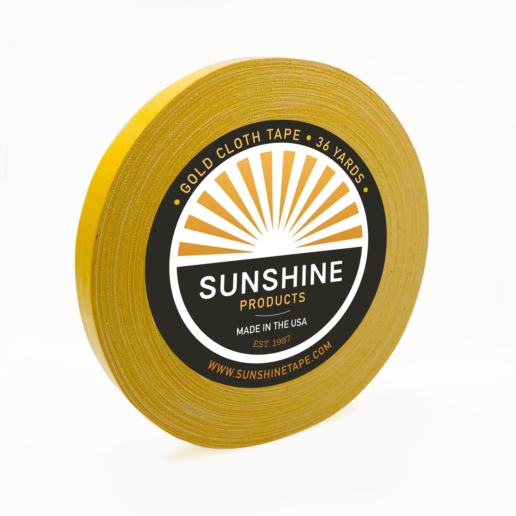 Gold Cloth Tape Rolls