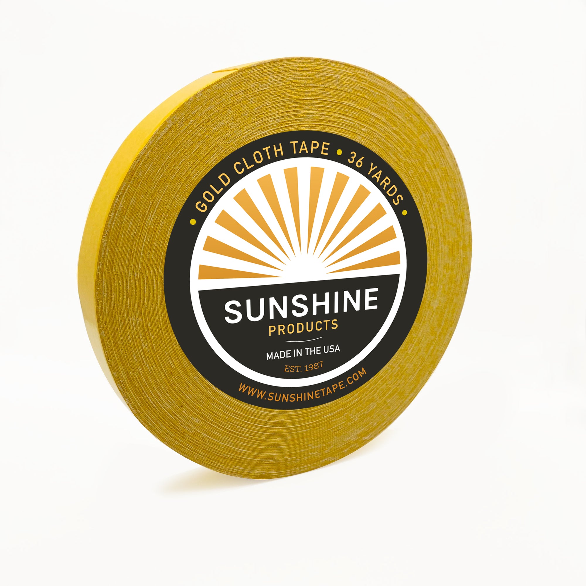 Gold Cloth Tape Rolls