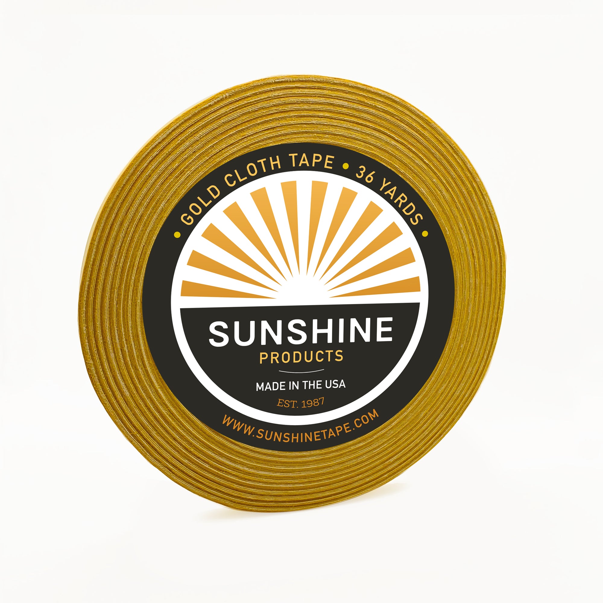 Gold Cloth Tape Rolls